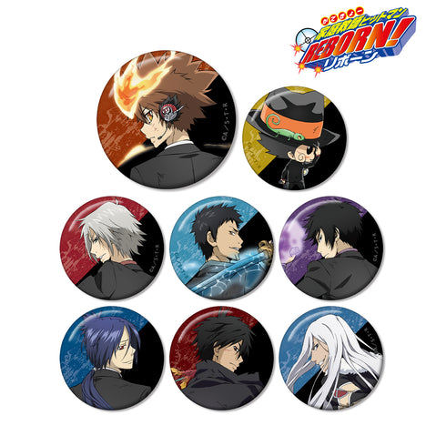 『家庭教師ヒットマンREBORN!』描き下ろしイラスト 戦う背中ver. トレーディング缶バッジ BOX