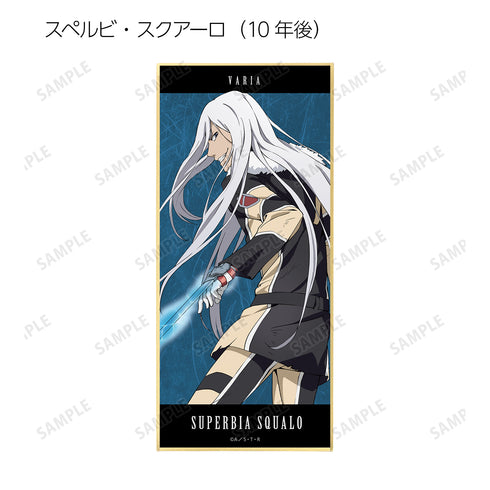 『家庭教師ヒットマンREBORN!』描き下ろしイラスト 戦う背中ver. トレーディングスタンド付き色紙 BOX