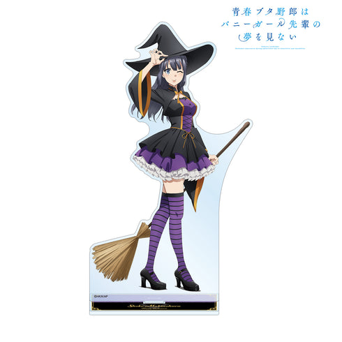 『青春ブタ野郎はバニーガール先輩の夢を見ない』描き下ろしイラスト 牧之原翔子 ハロウィン2022ver. 特大アクリルスタンド