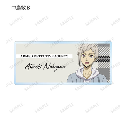 『文豪ストレイドッグス』描き下ろしイラスト 冬の休日ver. トレーディングアクリルネームプレート(全10種) BOX