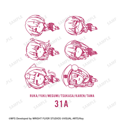 『ヘブンバーンズレッド』第31A部隊 ちびころ Tシャツ(メンズ/レディース)