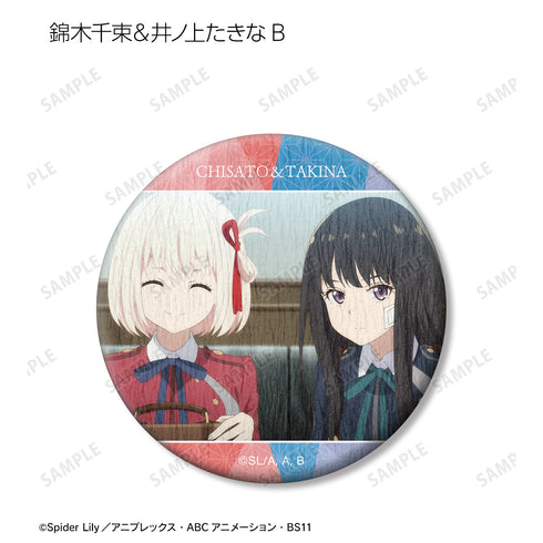 『リコリス・リコイル』トレーディング場面写和紙缶バッジ BOX