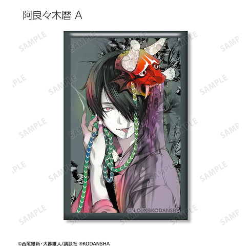 『化物語』トレーディング表紙イラストスクエア⽸バッジ ver.B(全9種)BOX