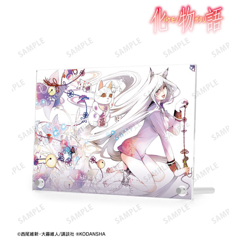 『化物語』⽻川翼 特装版3巻表紙イラスト ダブルアクリルパネル