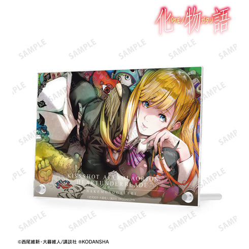 『化物語』キスショット‧アセロラオリオン‧ハートアンダーブレード 特装版13巻表紙イラスト ダブルアクリルパネル