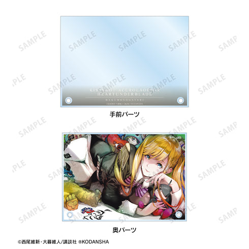 『化物語』キスショット‧アセロラオリオン‧ハートアンダーブレード 特装版13巻表紙イラスト ダブルアクリルパネル