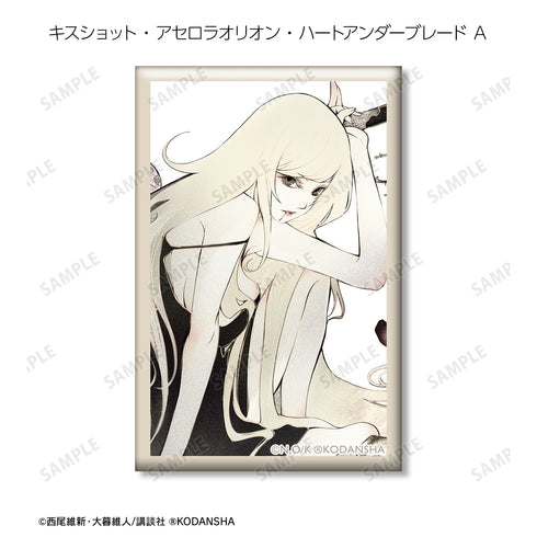 『化物語』トレーディング特装版表紙イラストスクエア⽸バッジ ver.B(全9種)BOX