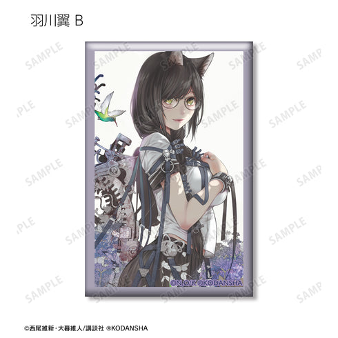 『化物語』トレーディング特装版表紙イラストスクエア⽸バッジ ver.B(全9種)BOX