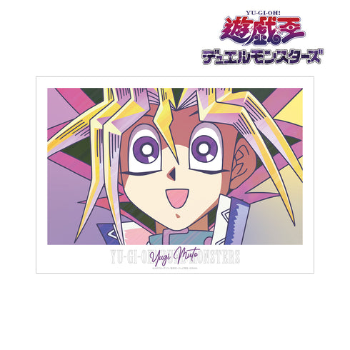 『遊☆戯☆王デュエルモンスターズ』武藤遊戯 Ani-Art clear label A3マット加工ポスター