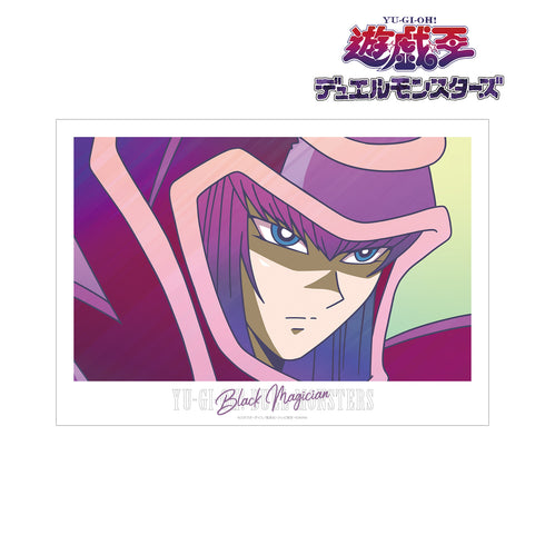 『遊☆戯☆王デュエルモンスターズ』ブラック・マジシャン Ani-Art clear label A3マット加工ポスター