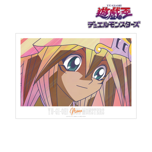 『遊☆戯☆王デュエルモンスターズ』マナ Ani-Art clear label A3マット加工ポスター