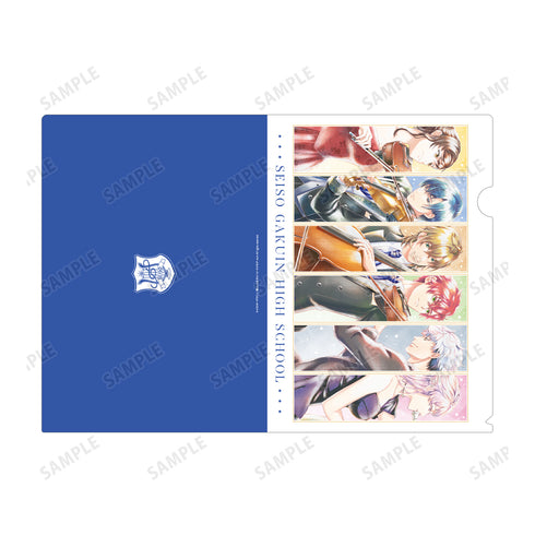 《金色琴弦 星光管弦乐团》星奏学院高中 Ani-Art aqua label 透明文件夹