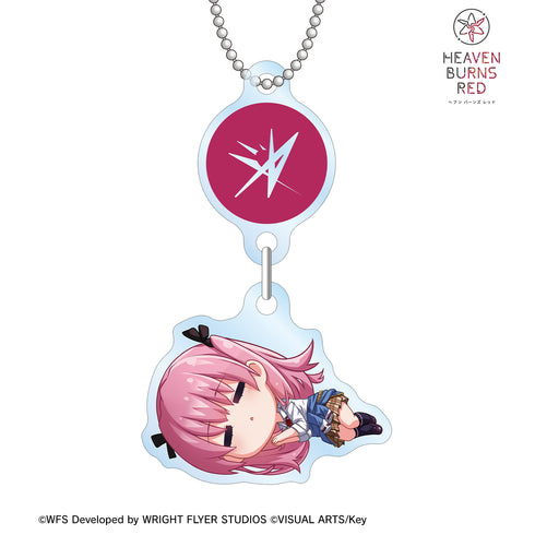 『ヘブンバーンズレッド』逢川めぐみ ちびころ ゆらゆらアクリルキーホルダー