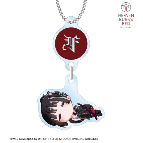 『ヘブンバーンズレッド』夏目祈 ちびころ ゆらゆらアクリルキーホルダー