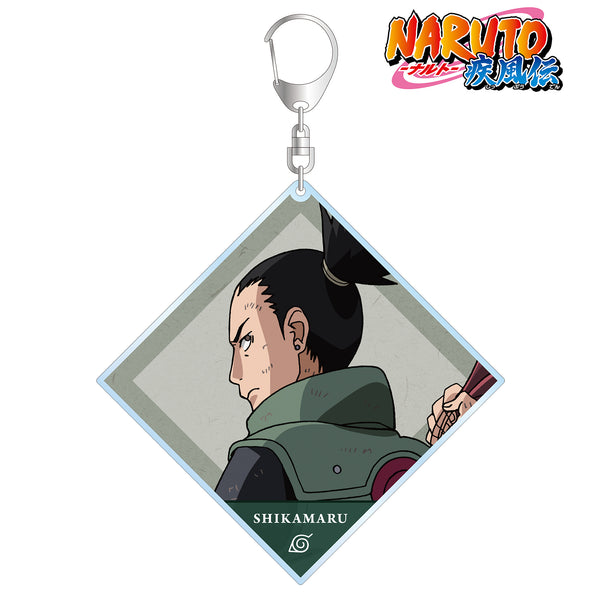 『NARUTO-ナルト- 疾風伝』描き下ろしイラスト 奈良シカマル 戦う背中ver. BIGアクリルキーホルダー