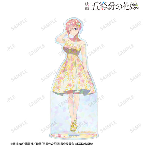 『映画 五等分の花嫁』描き下ろしイラスト 一花 桜ドレスver. ホログラムBIGアクリルスタンド