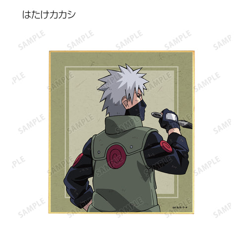 『NARUTO-ナルト- 疾風伝』描き下ろしイラスト 戦う背中ver. トレーディングミニ色紙 (全9種) BOX