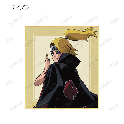 『NARUTO-ナルト- 疾風伝』描き下ろしイラスト 戦う背中ver. トレーディングミニ色紙 (全9種) BOX