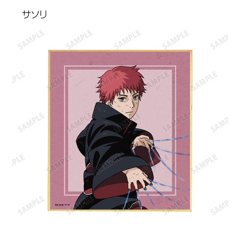 『NARUTO-ナルト- 疾風伝』描き下ろしイラスト 戦う背中ver. トレーディングミニ色紙 (全9種) BOX