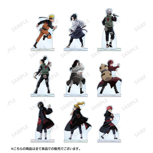『NARUTO-ナルト- 疾風伝』描き下ろしイラスト うちはサスケ 戦う背中ver. 特大アクリルスタンド