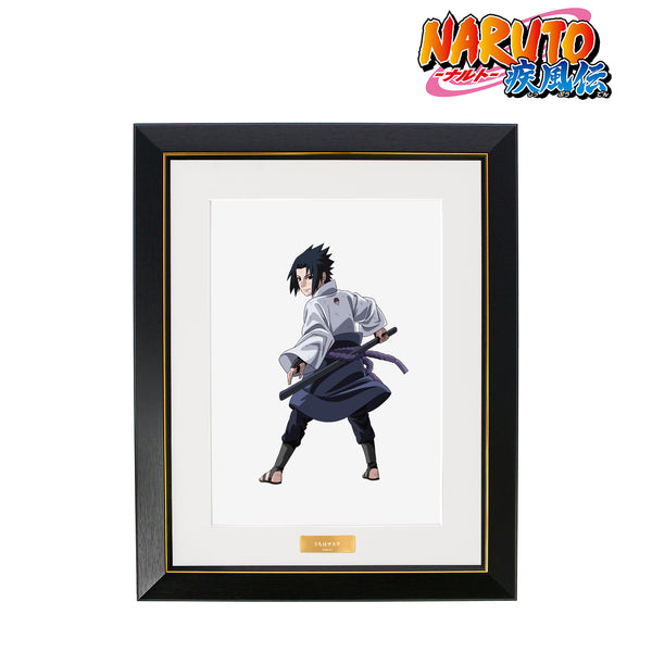 『NARUTO-ナルト- 疾風伝』描き下ろしイラスト うちはサスケ 戦う背中ver. キャラファイングラフ