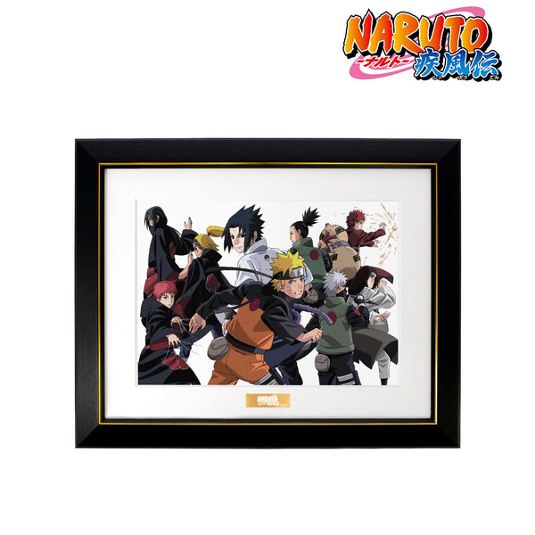 『NARUTO-ナルト- 疾風伝』描き下ろしイラスト 集合 戦う背中ver. キャラファイングラフ