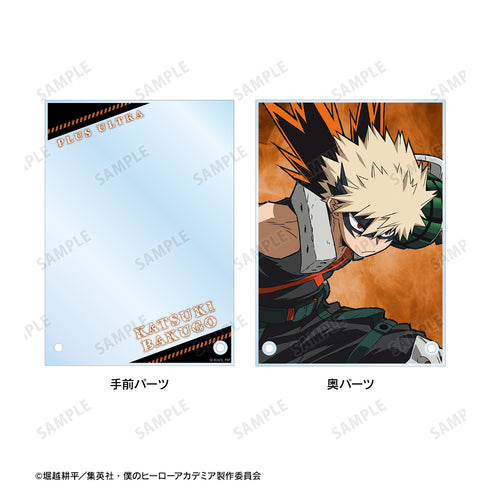 『僕のヒーローアカデミア』爆豪勝己 ダブルアクリルパネル