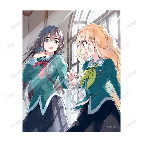 『私の百合はお仕事です!』美月&陽芽 キャンバスボード ver.A