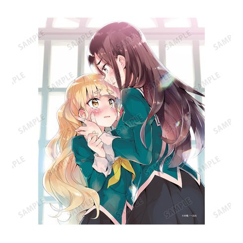 『私の百合はお仕事です!』陽芽&美月 キャンバスボード ver.A