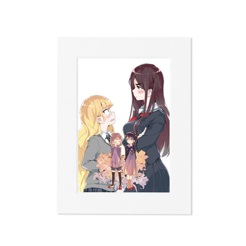 『私の百合はお仕事です!』陽芽&美月 キャラファインマット ver.B