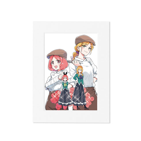 『私の百合はお仕事です!』舞&純加 キャラファインマット