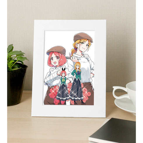 『私の百合はお仕事です!』舞&純加 キャラファインマット