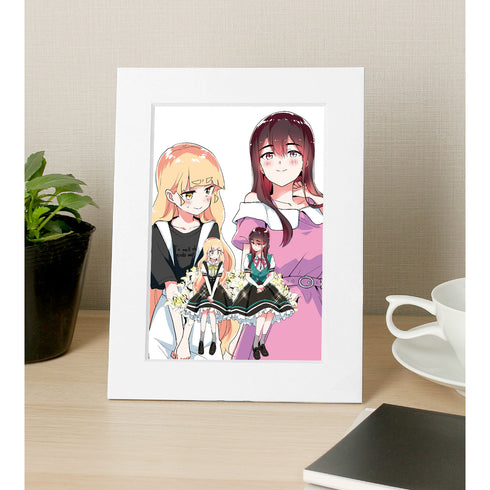 『私の百合はお仕事です!』陽芽&美月 キャラファインマット ver.D