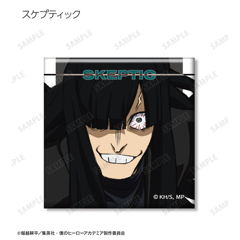 『僕のヒーローアカデミア』トレーディングスクエア缶バッジ ver.D(全9種) BOX