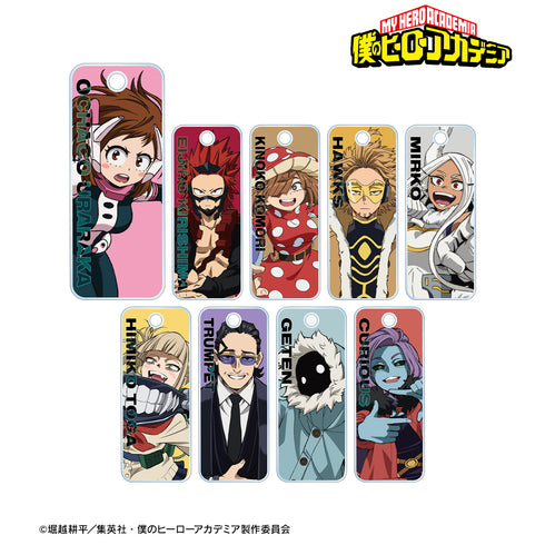『僕のヒーローアカデミア』トレーディングアクリルキータグ ver.C(全9種) BOX
