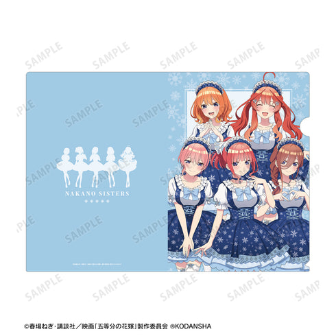 『映画 五等分の花嫁』描き下ろしイラスト 集合 スノーメイドver. クリアファイル