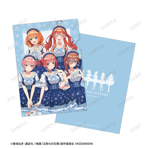 『映画 五等分の花嫁』描き下ろしイラスト 集合 スノーメイドver. クリアファイル