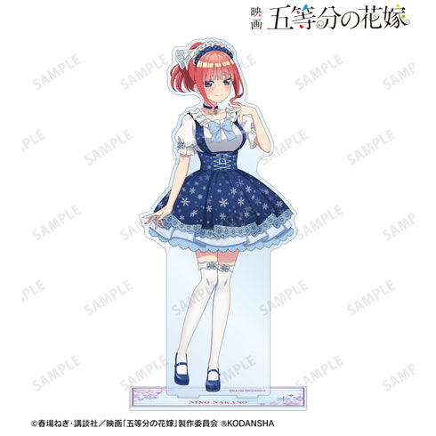 『映画 五等分の花嫁』描き下ろしイラスト 中野二乃 スノーメイドver. 特大アクリルスタンド