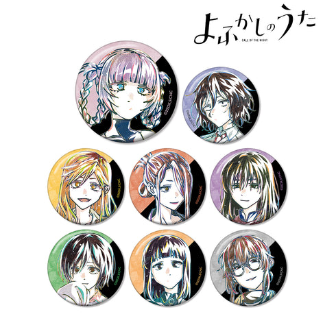 『よふかしのうた』トレーディング Ani-Art ⽸バッジ (全8種) BOX