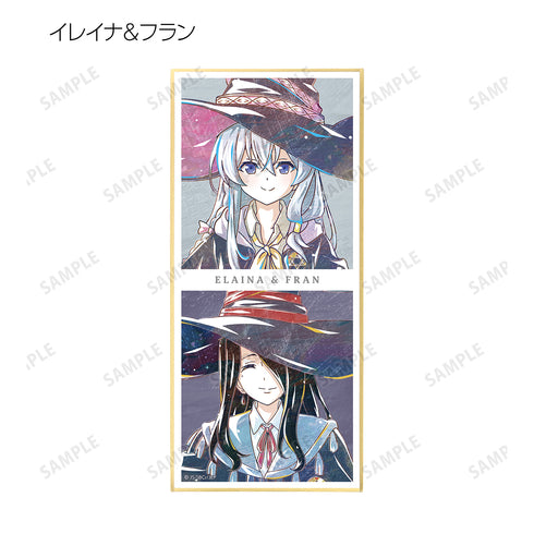 『魔女の旅々』トレーディング Ani-Art スタンド付き色紙 BOX