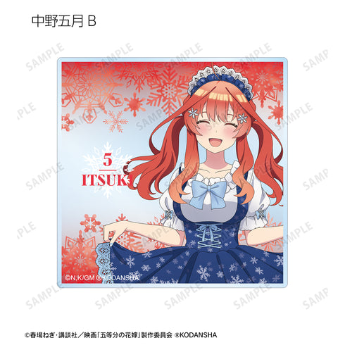 『映画 五等分の花嫁』描き下ろしイラスト スノーメイドver. トレーディングアクリルコースター BOX