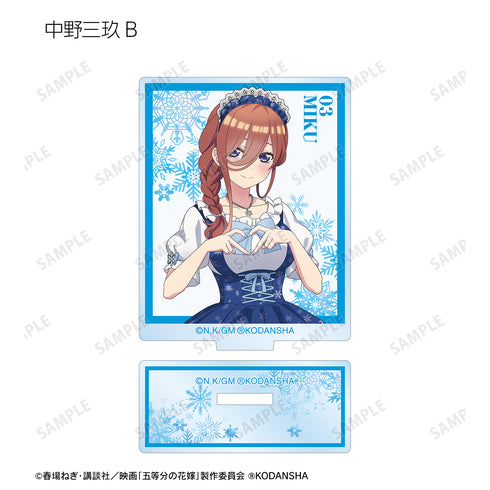 『映画 五等分の花嫁』描き下ろしイラスト スノーメイドver. トレーディングアクリルスタンド BOX