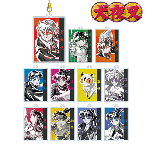 『犬夜叉』トレーディング Ani-Art BLACK LABEL アクリルキーホルダー BOX