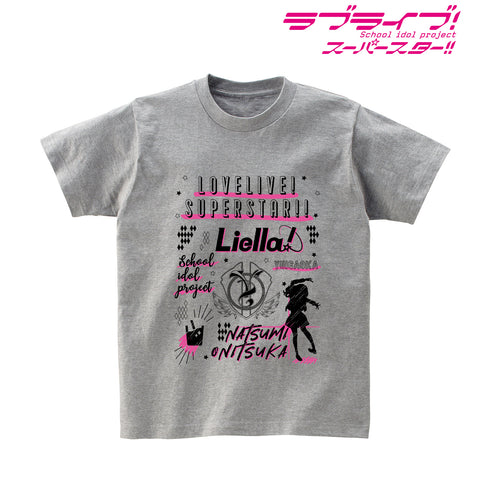 『ラブライブ!スーパースター!! 』鬼塚 夏美 Ani-Sketch Tシャツ (メンズ/レディース)