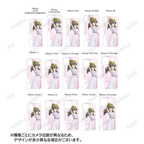 『青春ブタ野郎はバニーガール先輩の夢を見ない』描き下ろしイラスト 双葉理央 ひまわりと白いワンピースver. iPhoneケース