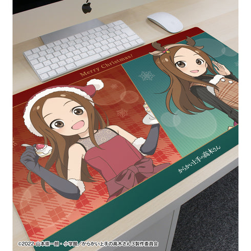 『からかい上手の高木さん』描き下ろしイラスト 高木さん クリスマスver. プレイマット