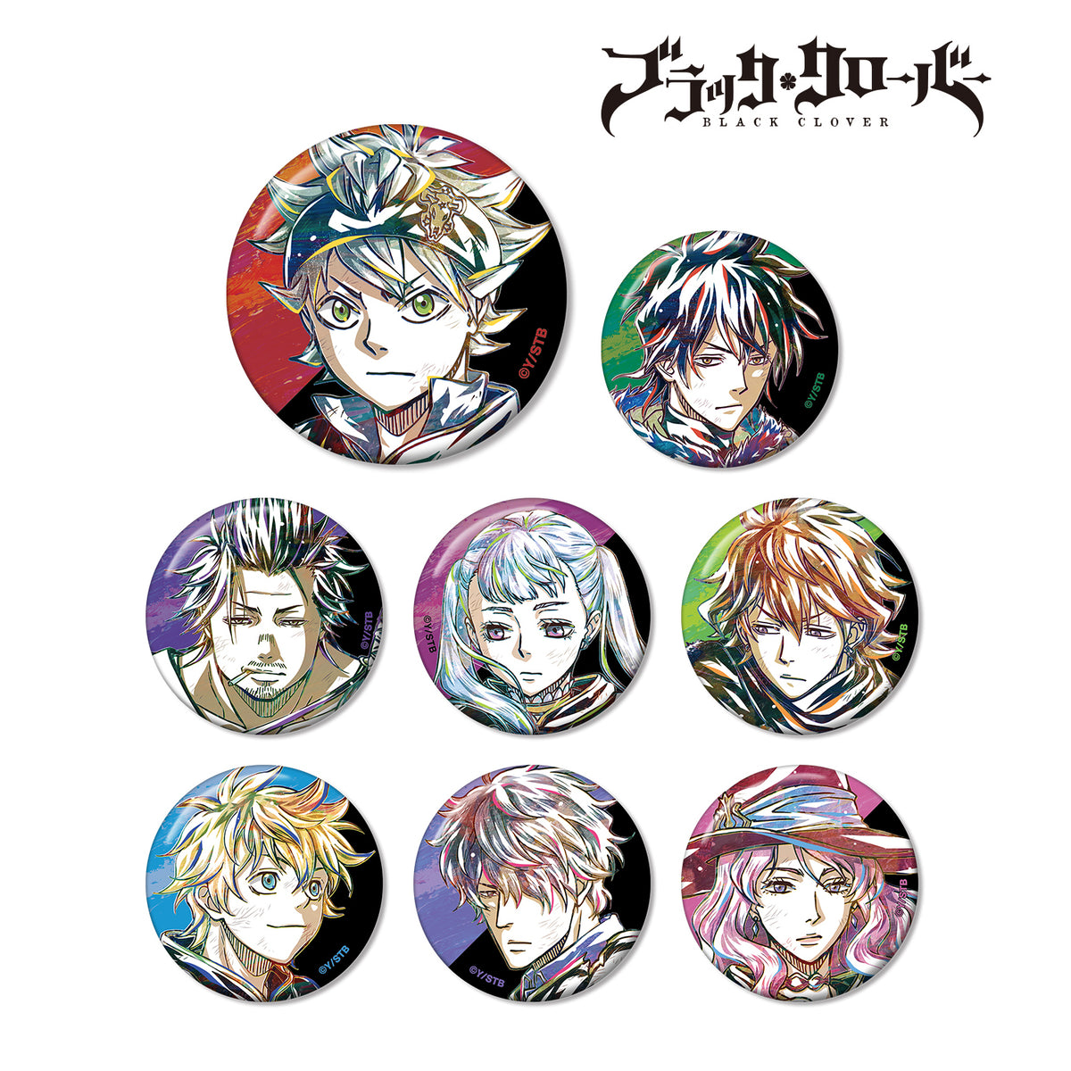 ブラッククローバー』トレーディング Ani-Art 缶バッジ BOX