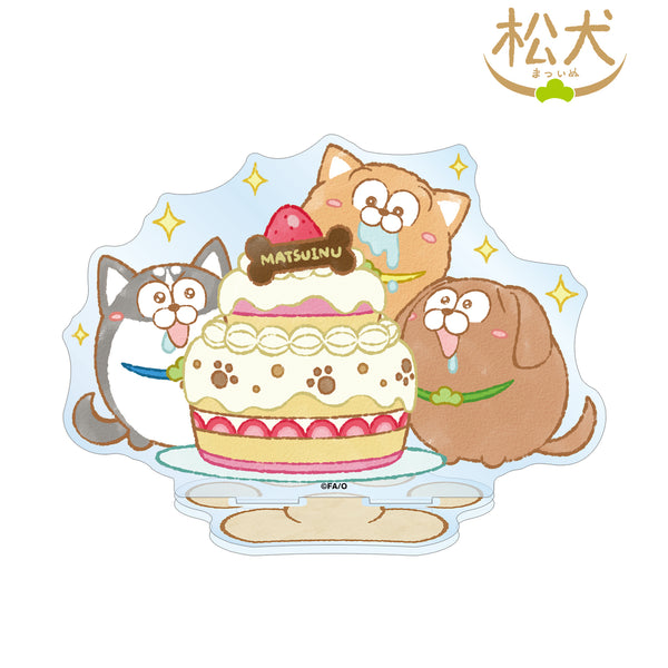 『おそ松さん 松犬』ハスキー&ポメラニアン&レトリバー スイーツver. BIGアクリルスタンド