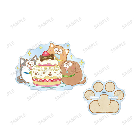 『おそ松さん 松犬』ハスキー&ポメラニアン&レトリバー スイーツver. BIGアクリルスタンド
