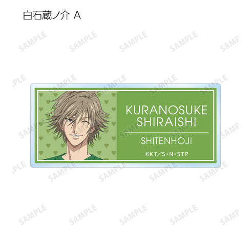 『新テニスの王子様』描き下ろしイラスト トランプモチーフ私服ver. トレーディングアクリルネームプレート(全12種) BOX